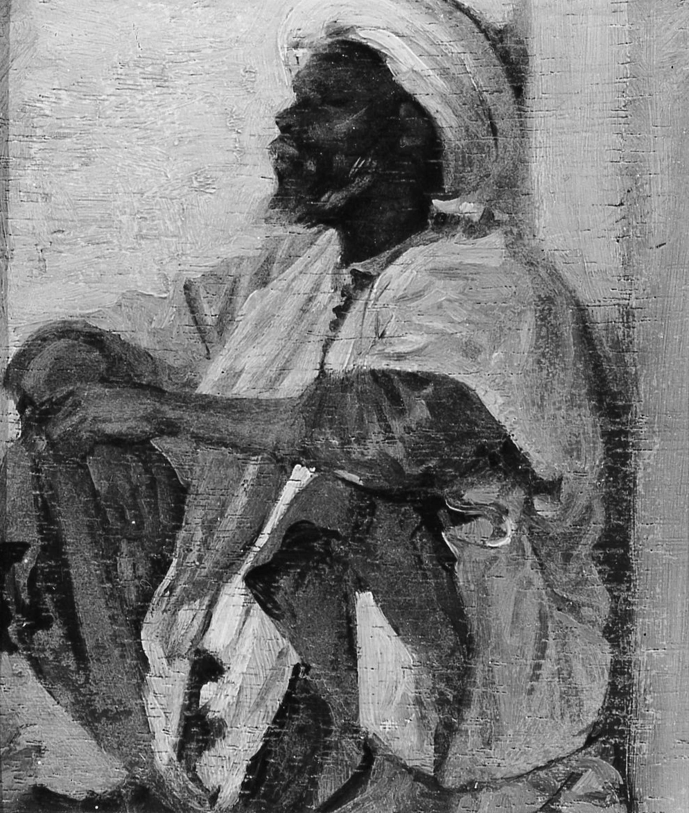 Stefano - Arabo seduto, Gallerie degli Uffizi, Galleria d’arte moderna, Firenze 1